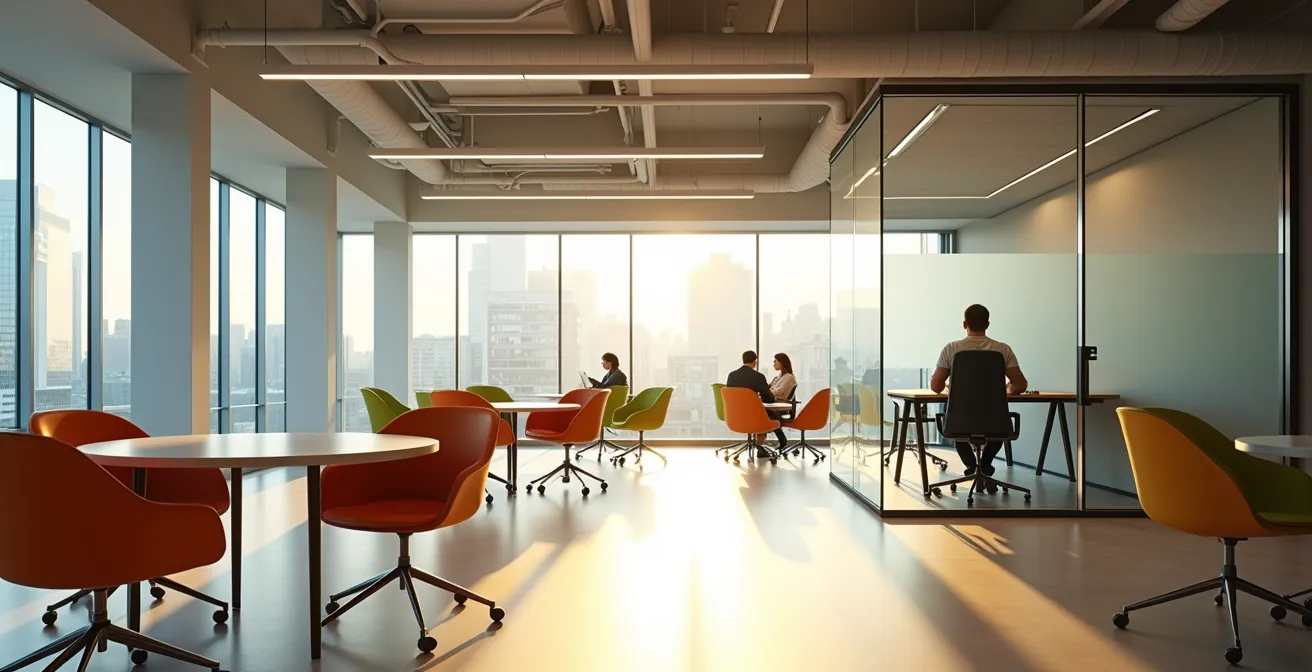 Rappresentazione visiva della delega a scatola nera con collaboratore isolato che lavora su progetto autonomo