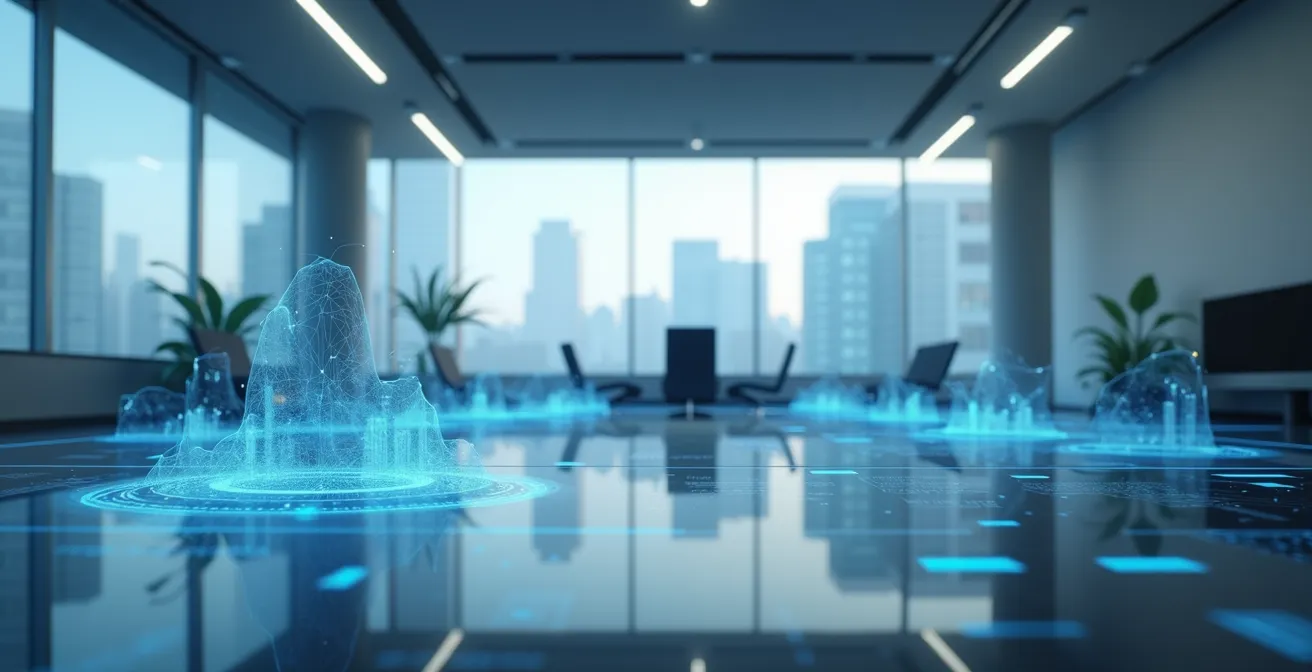 Interfaccia di controllo con analisi predittiva dei pagamenti aziendali